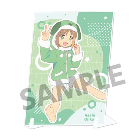 『お兄ちゃんはおしまい!』描き下ろしビジュアルアクリルプレート 桜花あさひ パジャマパーティー ver.